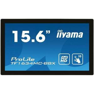 Monitor iiyama TF1634MC-B8X 15.6inch IPS touch OpenFrame IP65 imagine