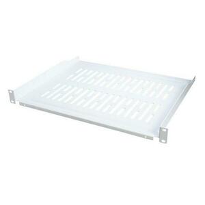 Raft fix Logilink SF1C45G 1U pentru rack 19″, adancime 350mm, sarcina maxima 10Kg, otel 1.5mm imagine