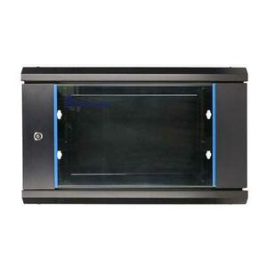 Dulap montat pe perete , Extralink , 6U 600X600 , negru imagine