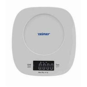 Cantar de bucatarie Zelmer ZKS1450 SYMBIO, 5 kg, LCD (Alb) imagine