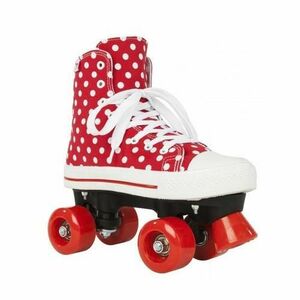 Role Rookie Canvas High Polka Dots, 40.5, Rosu Alb imagine