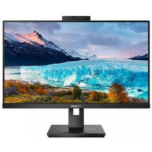 Monitor IPS LED Philips S-line 27inch 272S1MH, Full HD (1920 x 1080), VGA, DVI, HDMI, DisplayPort, Pivot, Boxe (Negru) imagine