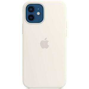 Protectie Spate Apple MHL53ZM/A pentru Apple iPhone 12, iPhone 12 Pro, Silicon (Alb) imagine