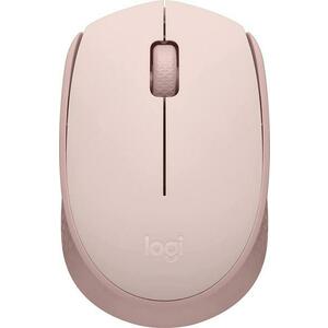 Mouse Wireless Logitech M171, USB, 1000 DPI (Roz) imagine