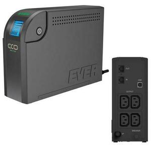 UPS Ever, ECO 500, LCD, 300W/500VA imagine