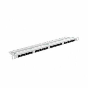 Panou de conexiuni Lanberg PPU5-0024-S, 24 porturi , 0.5U, cat 5e, Gri imagine