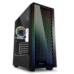 Carcasa Sharkoon RGB LIT 200, Tower (Negru) imagine