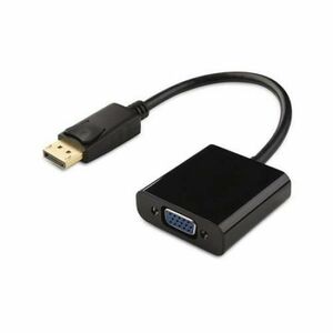 Adaptor digital Displayport-VGA, Lanberg AD-0002-BK imagine