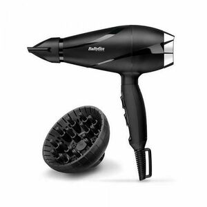 Uscator de par BaByliss BRILLANCE PRO 6713DE 2200W, 2 trepte viteza, Negru imagine