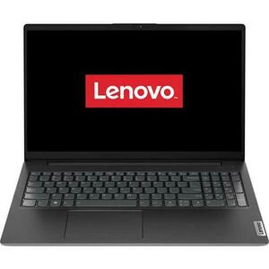 Laptop Lenovo V15 G3 IAP (Procesor Intel® Core™ i3-1215U (10M Cache, up to 4.40 GHz, with IPU) 15.6inch FHD, 8GB, 256GB SSD, Intel UHD Graphics, Negru) imagine