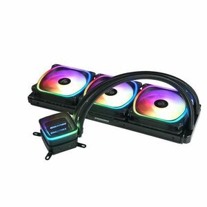 Cooler CPU Enermax Aquafusion ADV 360 RGB, 500-2000rpm, 350W, Racire cu Lichid (Negru) imagine