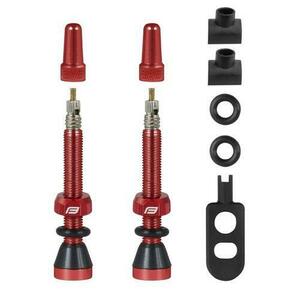 Set 2 valve Tubeless Force 2xFv 44mm, Rosu imagine