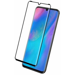 Folie de protectie Ecran OEM pentru Huawei P30, Sticla Securizata, Full Glue, 5D, Neagra imagine