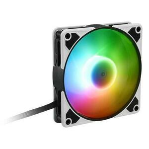 Ventilator Sharkoon SilentStorm, iluminare RGB, 140 mm, 1400 rpm, PWM (Alb) imagine