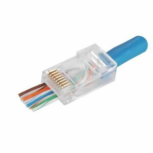 Set 100 mufe de trecere RJ45 UTP, Alantec, Cat.6 imagine