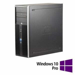 Calculator Sistem PC Refurbished HP 8300 Tower, Intel Core i5-3470 3.20GHz, 4GB DDR3, 500GB HDD + Windows 10 Pro imagine