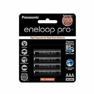 Set 4 acumulatori Panasonic ENELOOP PRO AAA 930MAH imagine