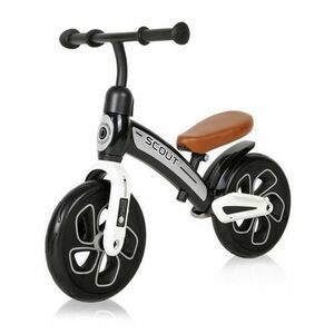 Bicicleta de echilibru Scout, pentru copii intre 2-4 ani, ghidon reglabil (Negru) imagine