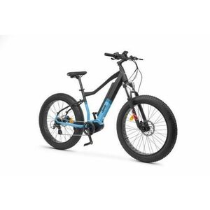 Bicicleta asistata electric Jeep BLIZZARD Fat eBikeMotor motor 250W, 80Nm, Shimano Altus 7 viteze, Autonomie 40 km (Negru) imagine