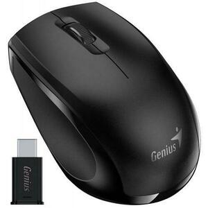 Mouse Wireless Genius NX-8006S, 1200 dpi, Wireless 2.4GHz, Receiver USB-C (Negru) imagine