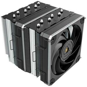 Cooler Procesor Montech Metal DT24 BASE, dual-tower, PWM, 6 heatpipes, TDP 270W imagine