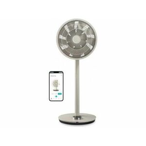 Ventilator cu picior Duux DXCF52 Whisper Flex Smart, 29 W, 26 viteze, 34 cm, Oscilatie (Gri) imagine