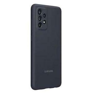 Protectie Spate Samsung Silicone Cover EF-PA725TBEGWW pentru Samsung Galaxy A72 (Negru) imagine