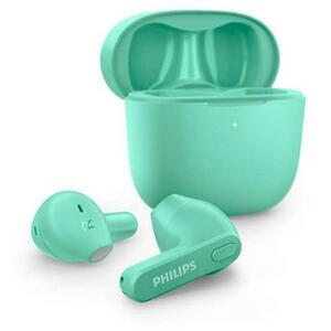 Casti True Wireless Philips TAT2236GR/00, Bluetooth 5.0, Microfon, Waterproof IPX4 (Verde) imagine