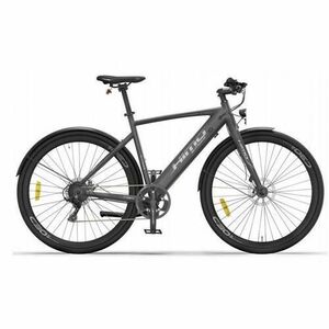 Bicicleta electrica HIMO C30R Max, roti 20inch, viteza 40km/h, motor 250W, faruri LED, IPX7, 9 viteze (Gri) imagine