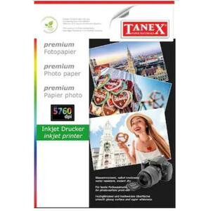 Hartie foto lucioasa TANEX, pentru inkjet, A4 180gsm, 25 coli/top imagine