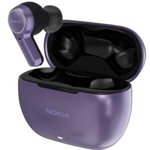 Casti True Wireless In-ear Nokia TWS-842W, Bluetooth, ANC, Clear Voice Capture, Google Fast Pair, IPX4 (Violet) imagine