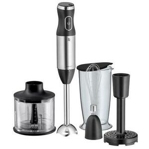 Set blender de mana WMF KULT X, 600 W, 6 viteze, 0.7 l (Argintiu/Negru) imagine