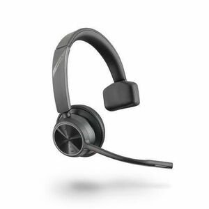 Casti Wireless Call Center Poly Voyager 218473-01, USB-C, Bluetooth 5.2 (Negru) imagine