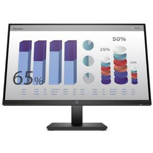 Monitor IPS LED HP 23.8inch P24q G4, WQHD (3560x1440), VGA, HDMI, Pivot (Negru) imagine