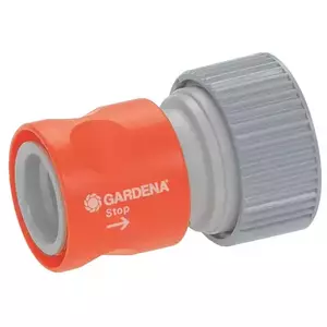 Mufa cu stop Gardena Profi pentru furtun 3/4inch imagine