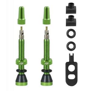 Set 2 valve Tubeless Force 2xFv 44mm, Verde imagine