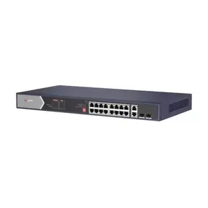 Switch Hikvision DS-3E0520HP-E fara management cu PoE 16x1000Mbps RJ45 + 2xSFP imagine