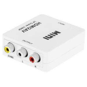 Convertor OEM HDMI Mama - RCA CVBS + Audio (Alb) imagine