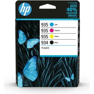 Cartus cerneala HP 934 Negru / 935 Tri-Color (Negru, Cyan, Magenta, Galben) imagine