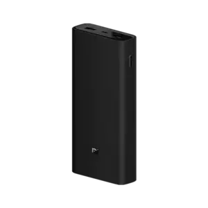 Acumulator extern Xiaomi Mi BHR5121GL, 20.000 mAh, Quick Charge 4.0, 50W, 2x USB+1x USB-C (Negru) imagine