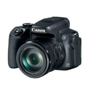 Aparat Foto Digital Canon PowerShot SX70 HS, Filmare 4K UHD, 20.3MP, Zoom Optic 65x, Bluetooth, Wi-Fi (Negru) imagine