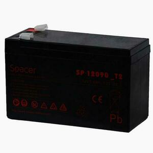 ACUMULATOR UPS SPACER 12V / 9Ah, dimensiuni: 151x66x96mm, inaltime+terminal: 102mm, terminal F2(T2) imagine