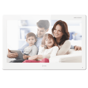 Post interior videointerfon Hikvision DS-KH9510- WTE1B, Android, WIFI, apelare video si deschidere usa din aplicatia mobila, Plug & play, ecran 10.1inch cu touchscreen, rezolutie: 1024 × 600, audio bidirectional imagine