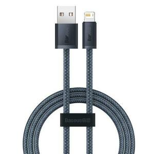 Cablu de date si incarcare, Baseus, Cablu USB la IP Lightning, 2.4A, 100cm, Gri imagine