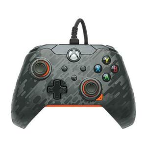 Controller PDP 049-012-CMGO, USB, pentru Xbox Series X/S, Xbox One, PC (Negru/Portocaliu) imagine