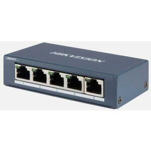 Switch Hikvision DS-3E0505-E, 5 porturi, Gigabit imagine