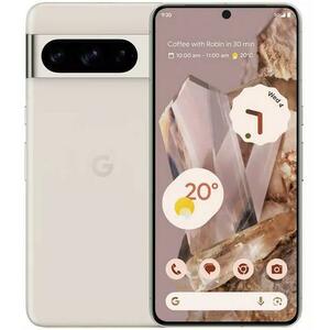 Telefon Mobil Google Pixel 8 Pro, Procesor Google Tensor G3 Nona-core, LTPO OLED Capacitive Touchscreen 6.7inch, 12GB RAM, 256GB Flash, Camera Tripla 50+48+48MP, Wi-Fi, 5G, Dual SIM, Android (Bej) imagine