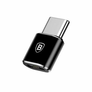 Adaptor Baseus micro-USB, USB, Negru imagine