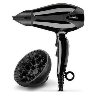 Uscator de par BaByliss BA6715DE, 2400 W, 3 trepte de putere (Negru) imagine