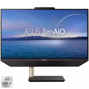 All in One PC Asus Zen E5401 (Procesor Intel® Core™ i5-10500T (12M Cache, 2.30 GHz up to 3.80 GHz), 23.8inch FHD, 16GB DDR4, 1TB HDD, 256GB SSD, Intel UHD Graphics 630, No OS) imagine